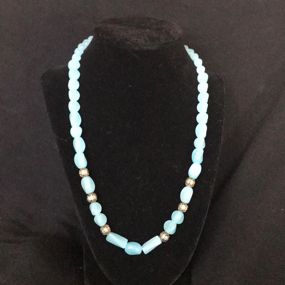 Aqua Blue Necklace